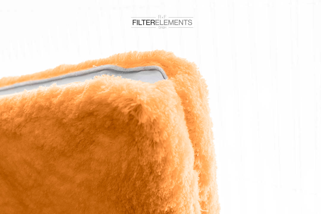 R+F Filterelements GmbH_multifilament pilefiltercloth_wastewater_treatment plant_orange_2 R+F Filterelements GmbH_flt486_filterkerze_alternative