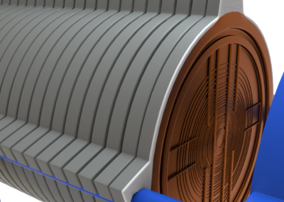 Phosphor bronze roundplate filter plates