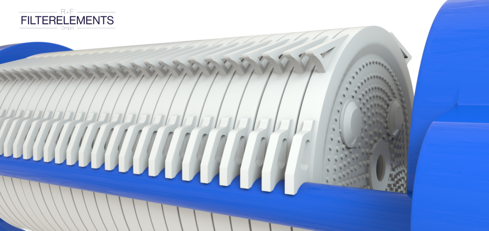 R+F FilterElements Roundplate filter plate chamber filter press sludge dewatering insulator ceramics kaolin filter press chamber filter press